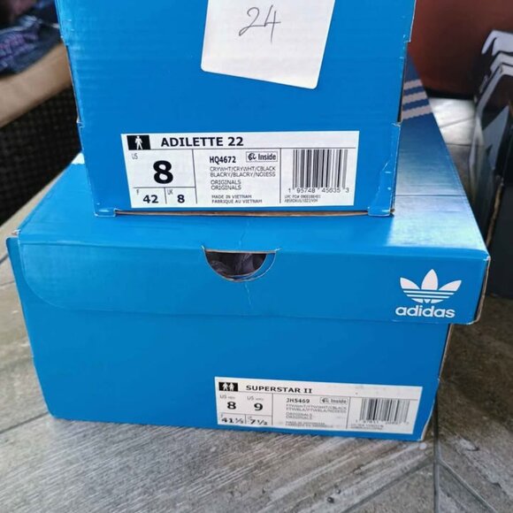 Adidas Superstar 2 sneakers Adidas slides - Picture 10 of 12